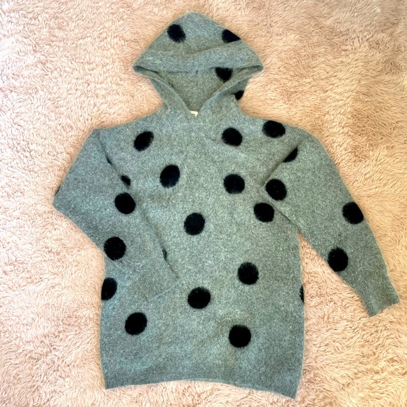 Rafaella Sweater PolkaDot Angora Rabbit Lambswool - Picture 1 of 3